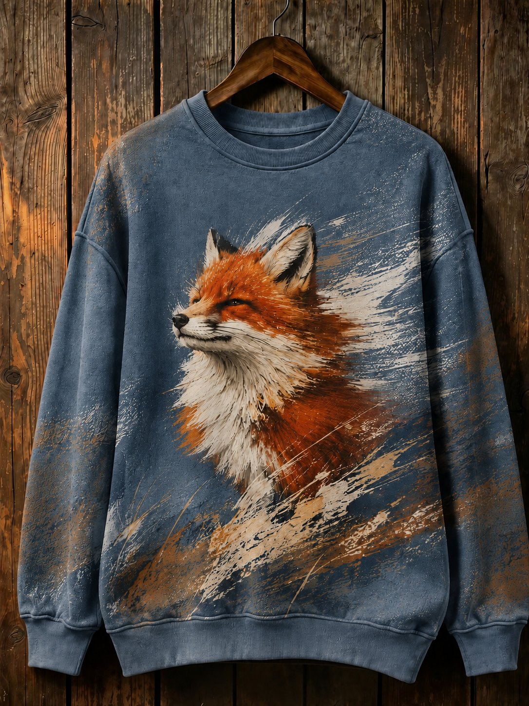 Women's Outdoor Casual Animal Print Sweatshirt