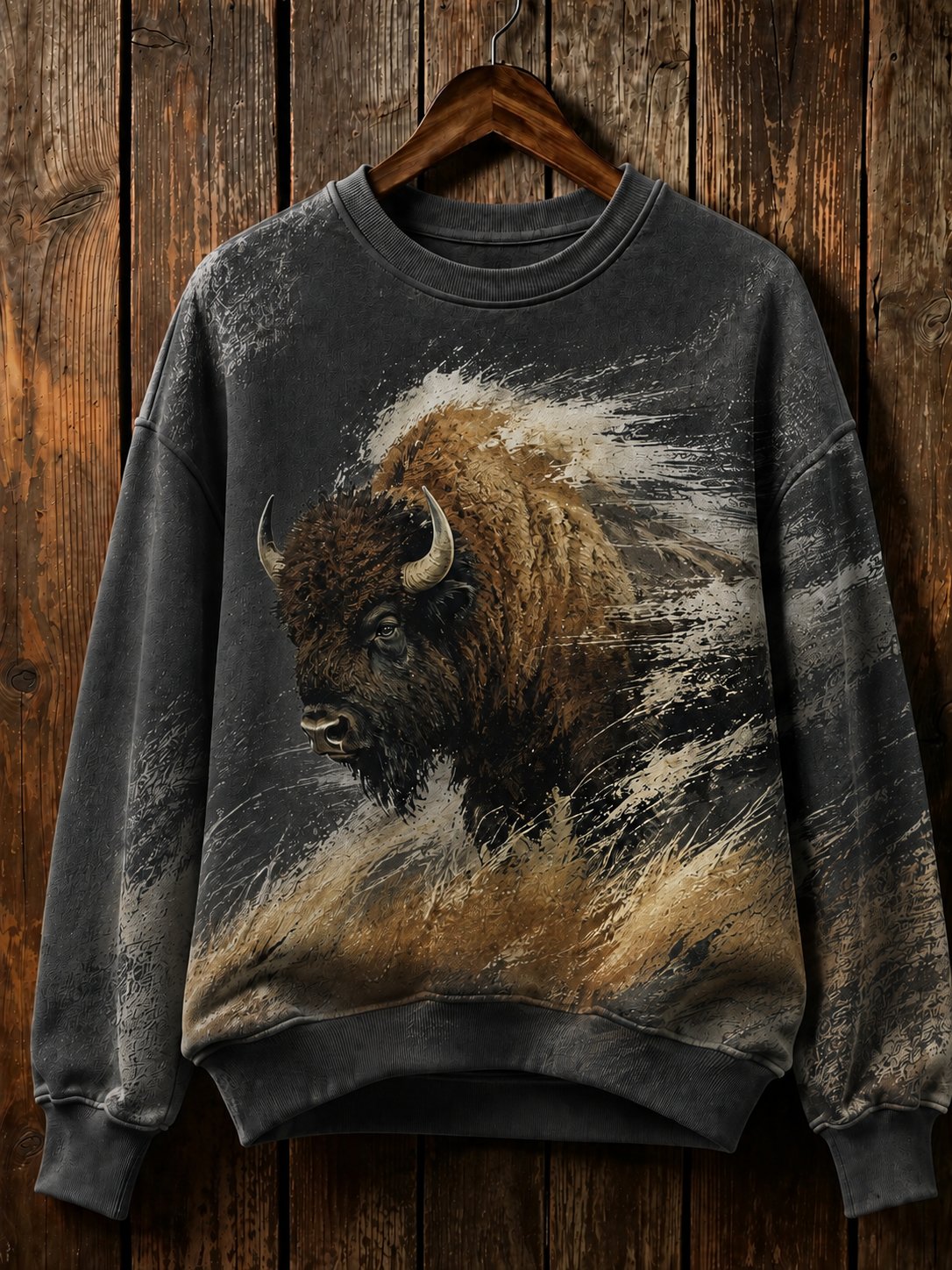 Women's Outdoor Casual Animal Print Sweatshirt