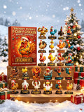 2026 Trendy Funny F-Caw-F Chicken Advent Calendar Blind Box